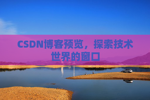 CSDN博客预览,探索技术世界的窗口 CSDN博客预览,探索技术世界的窗口